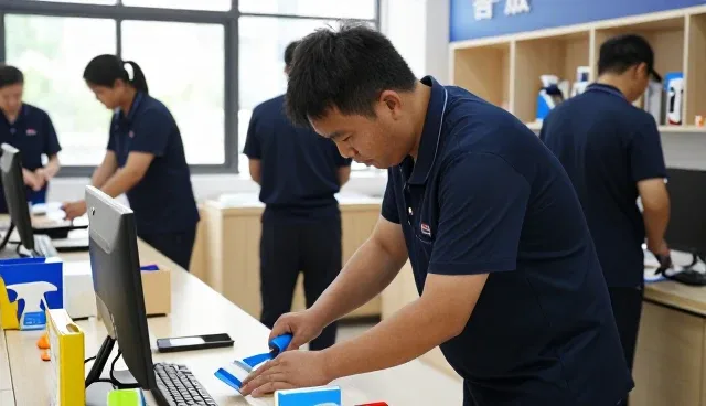 外墙清洗为什么越来越重视智能保洁管理系统